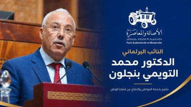 صورة محمد التويمي بنجلون.. حصيلة برلمانية من قضايا المواطن إلى الدبلوماسية والدفاع عن الوحدة الترابية